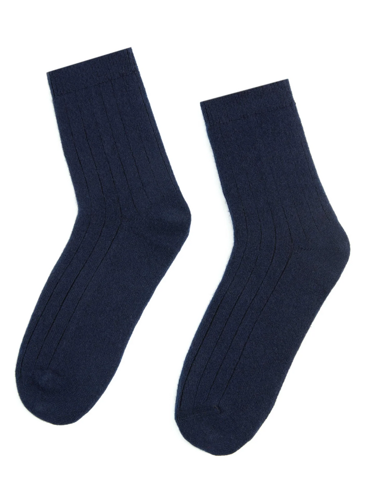 RoyaltyM Luxe 100% Cashmere Ribbed Socks